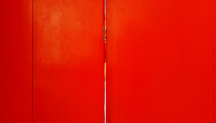 Wooden with red color and background