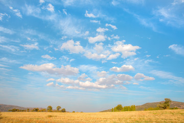 blue sky with cloud