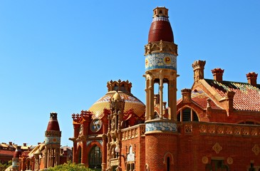 Hospital de la Santa Creu i Sant Pau/Hospital de Sant Pau - Barcelona, Catalunya/Catalonia