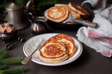 Fluffy Wholemeal Pancakes