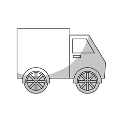 delivery truck icon image vector illustration design