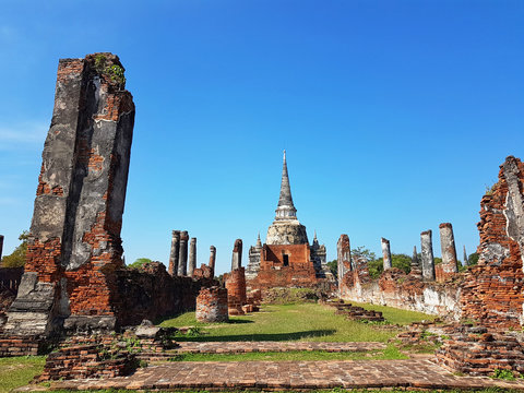 Wat Phra Sri Sanphet  in the Ayutthaya Historical Park.