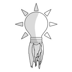 great idea related icon image vector illustration design 