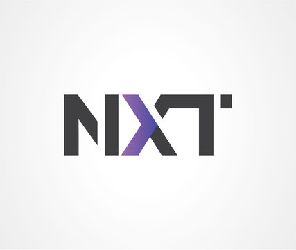 Concept of NEXT logo, growth & next generation tool etc.