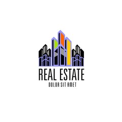 Real Estate logo,home logo,house logo,property logo,vector logo template