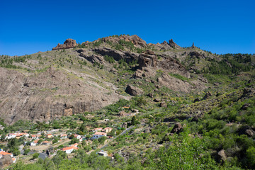 Fototapeta na wymiar Canyons Of Gran Canaria