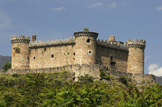 Kastilische Burg in der Sierra de Gredos - Castillo de Mombeltran