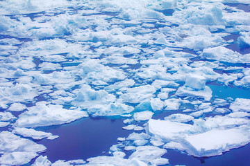Northern sea ice background winter bright © max5128