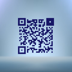 Simple icon QR code