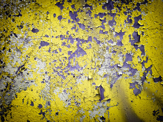 yellow background texture cement wall