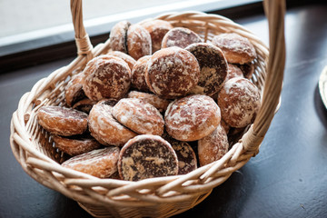 cookies in a basket