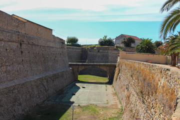 The Citadel in Ajaccio.