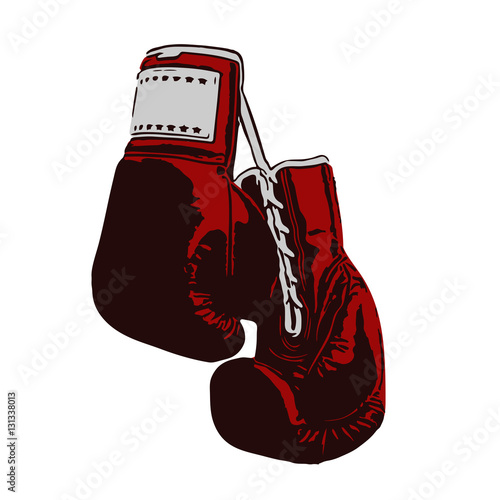 "two boxing gloves" Stock image and royaltyfree vector files on