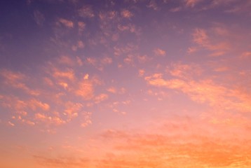 染まりゆく空の壁紙イメージ