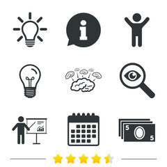 Presentation billboard, brainstorm. Cash money.