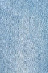 Texture of light blue jeans