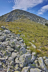 Clouds over Dzhano peak, Pirin Mountain, Bulgaria