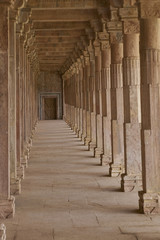 Cloisters in the ancient tomb of Hoshang Shah in Mandu, Madya Pradesh, India. 15th Century AD