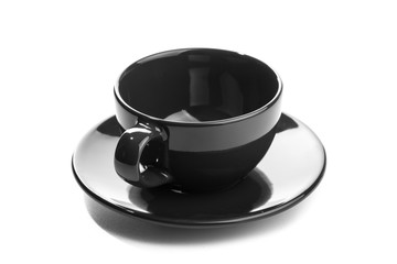 black coffee cup