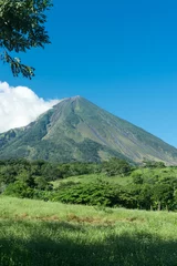 Tuinposter Concepcion Volcano View from Ometepe Island, Nicaragua © carles