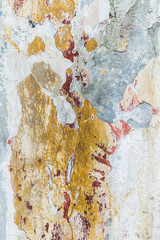 Naklejka premium Grunge painted wall texture background, old paper texture