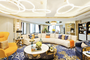 interior of modern luxury living room