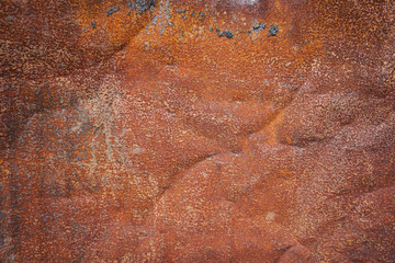 A rusty zinc board photo taken in Bogor Indonesia