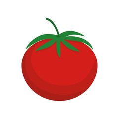 Red tomato vegetable icon vector illustration graphic design icon vector illustration graphic design