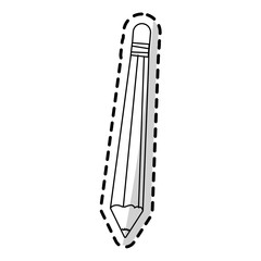 Pencil tool icon. Write office object and instrument theme. Isolated design. Vector illustration