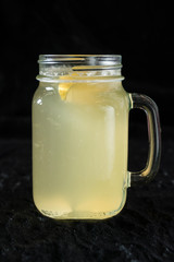 lemonade on the black