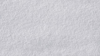 Fototapeta na wymiar top view of white clean snow texture background