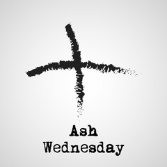 Ash Wednesday background