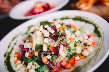 Vegetable salad, Indonesia, Bali