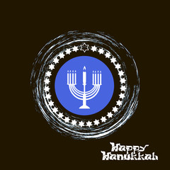 Hanukkah, the menorah, star of Israel
