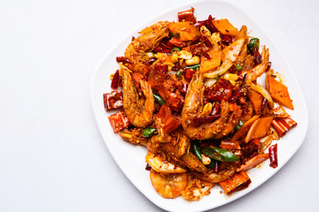 향라새우, hyangna shrimp, chinese food