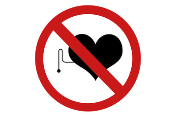 Interdit aux porteur de pacemaker