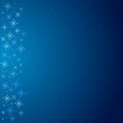 Snowflakes background
