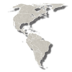 アメリカ　地図　国　アイコン