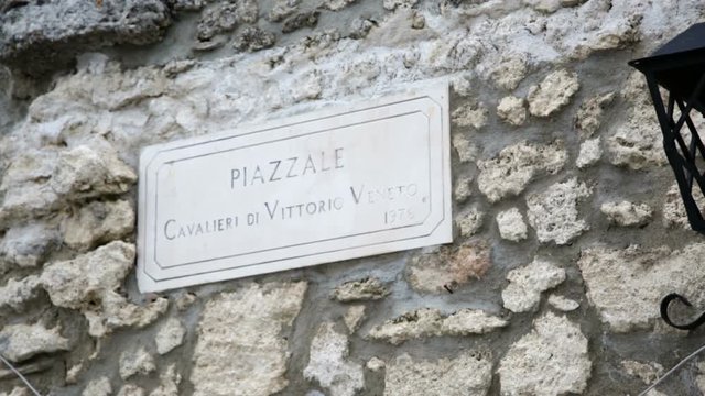 Piazzale Cavalieri di Vittorio Veneto a Gerace