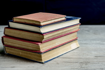 Pile of Vintage books