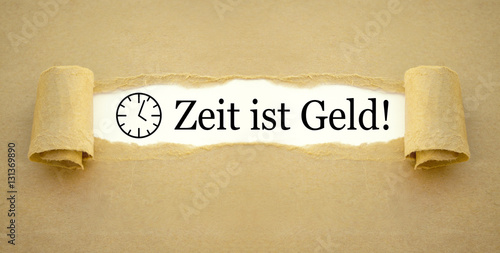"Zeit ist Geld Time is Money" Stockfotos und lizenzfreie Bilder auf