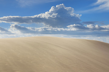 Fototapeta na wymiar Mui Ne white sand dunes