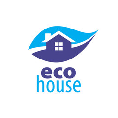 vector logo house