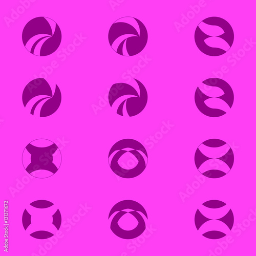 "Абстрактные иконки" Stock image and royalty-free vector files on ...