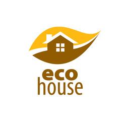 vector logo house