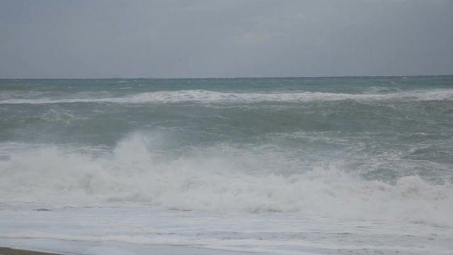 Onde di un Oceano tempestoso 