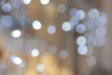 Christmas glitter bokeh background