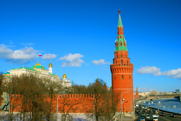 Fototapeta premium Moscow Kremlin. UNESCO World Heritage Site.