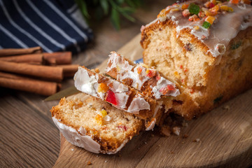 Christmas fruit cake.