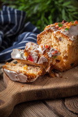 Christmas fruit cake.